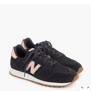 New Balance J Crew 520 Sneakers Navy Rose Gold 7